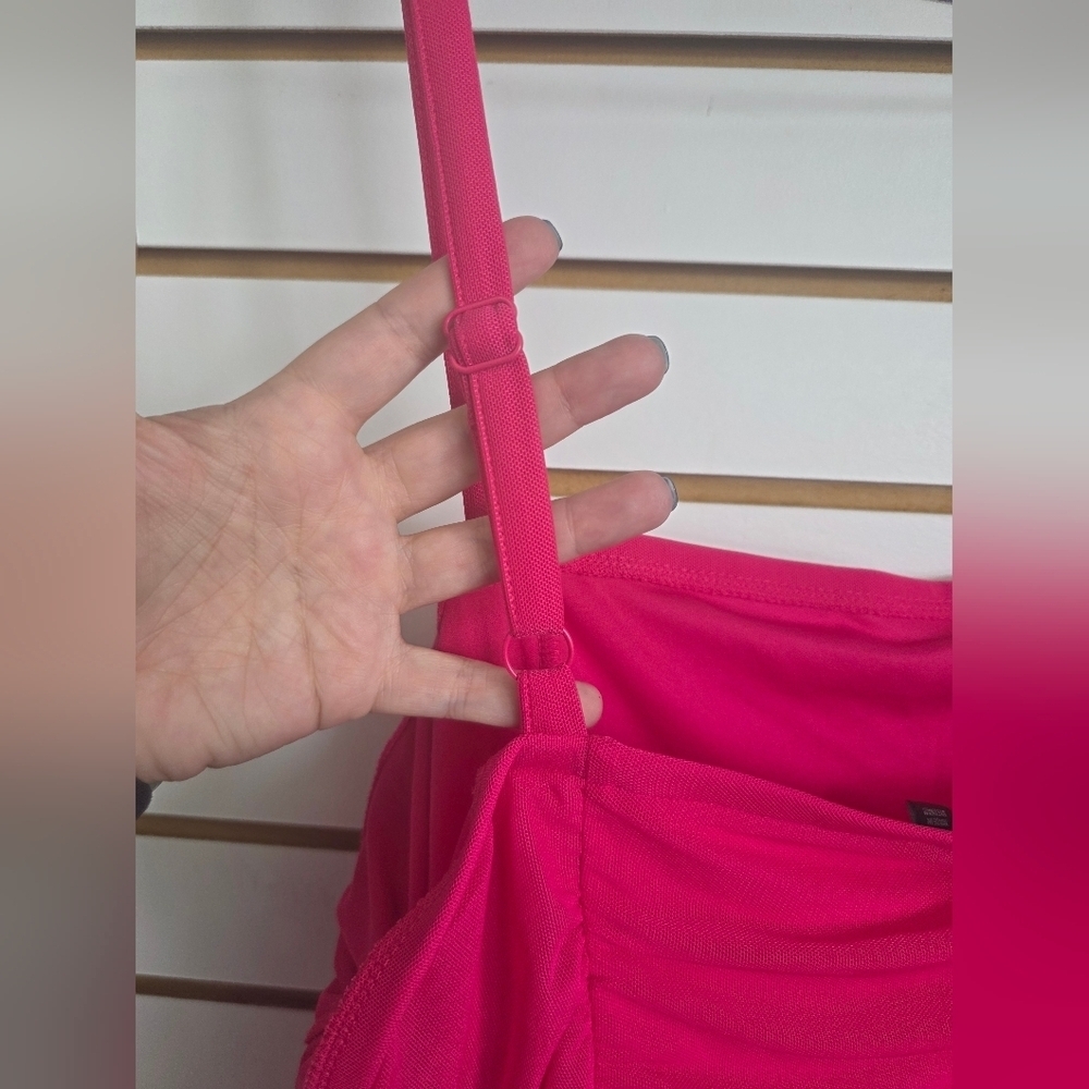 Torrid Mesh Ruched Bodycon Dress 4x - Picture 7 of 8